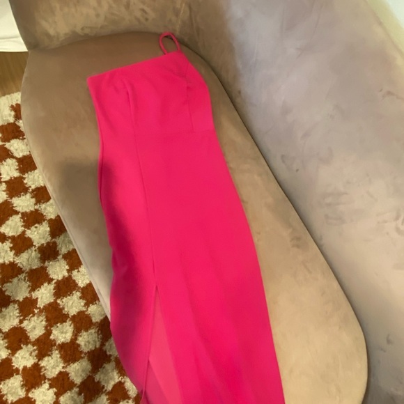 Keeper of My Heart Magenta One-Shoulder Maxi Dress - Picture 6 of 6